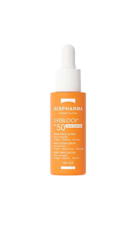ISISPHARMA UVEBLOCK SUN SERUM SPF50 28ML protector solar ISISPHARMA UVEBLOCK SUN SERUM SPF50 28ML protector solar