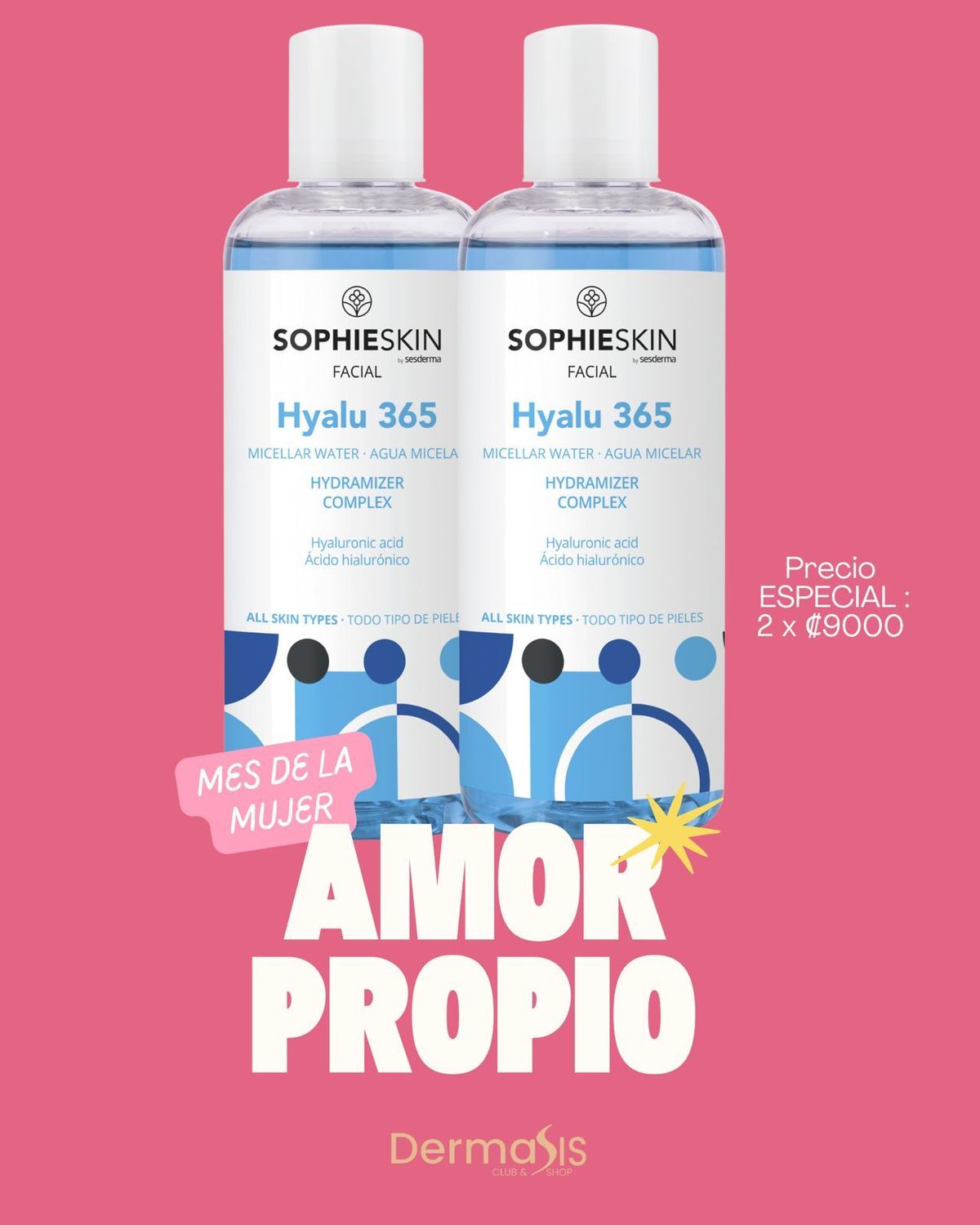 OFERTA Agua micelar Hyalu 365