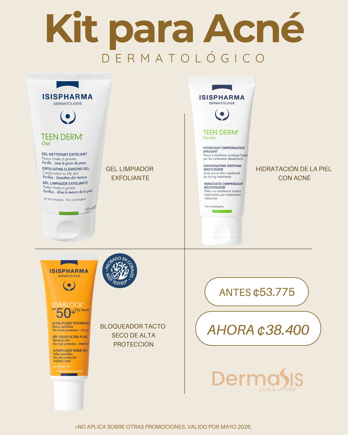 KIT DE ACNE - PRECIO ESPECIAL