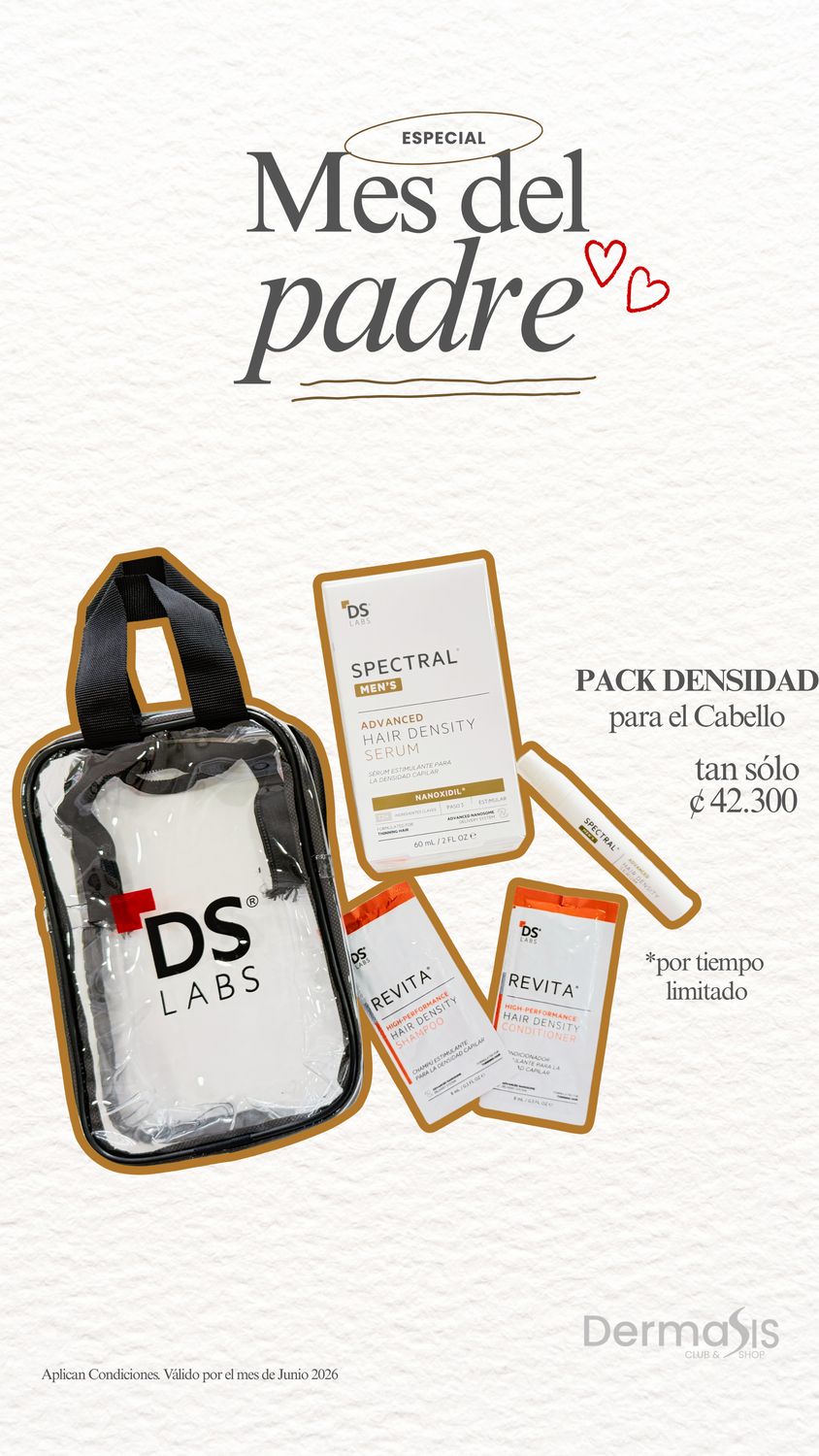 Pack Densidad para el Cabello DS Laboratories Pack Densidad para el Cabello DS Laboratories