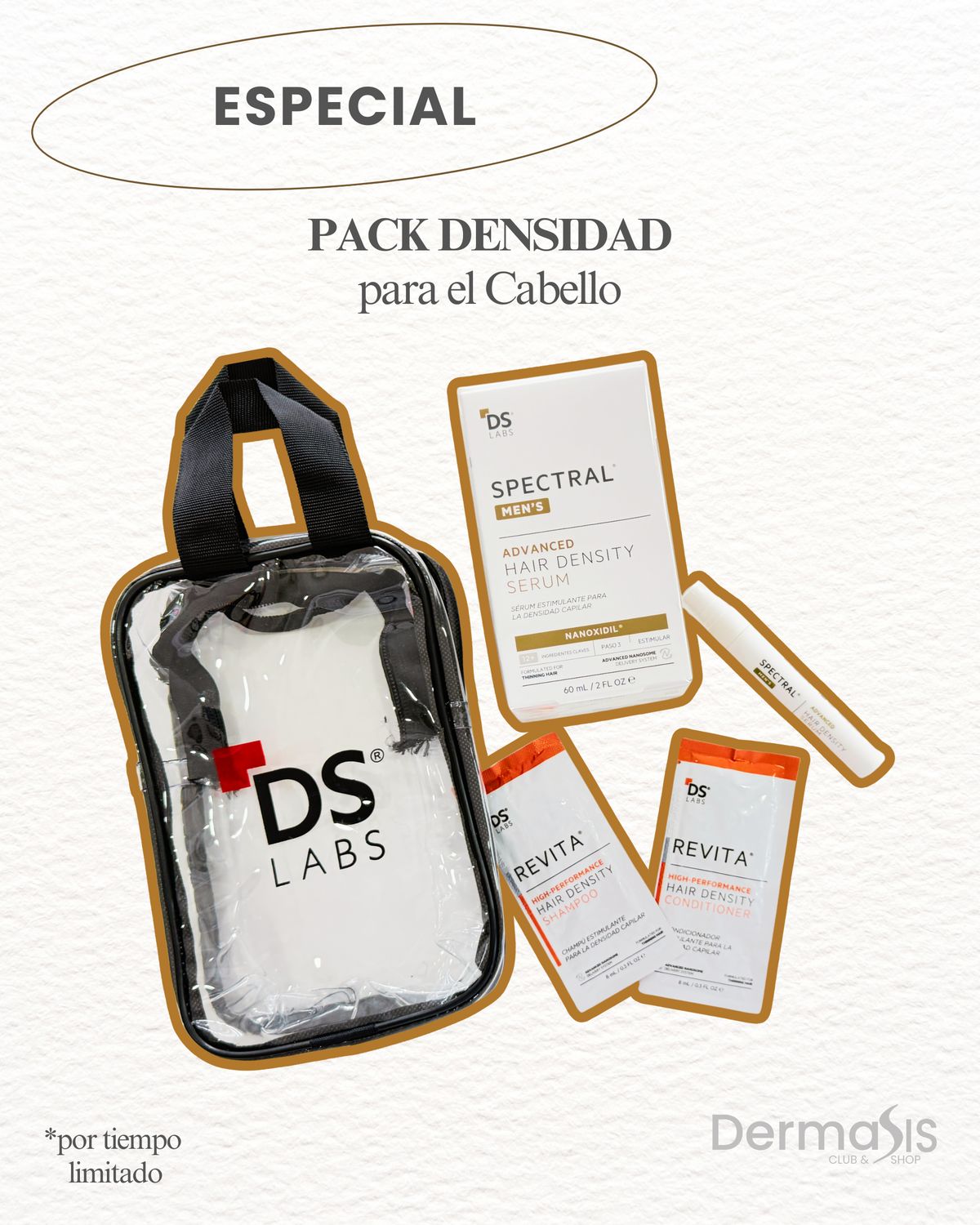Kit Densidad para el Cabello DS Laboratories Kit Densidad para el Cabello DS Laboratories