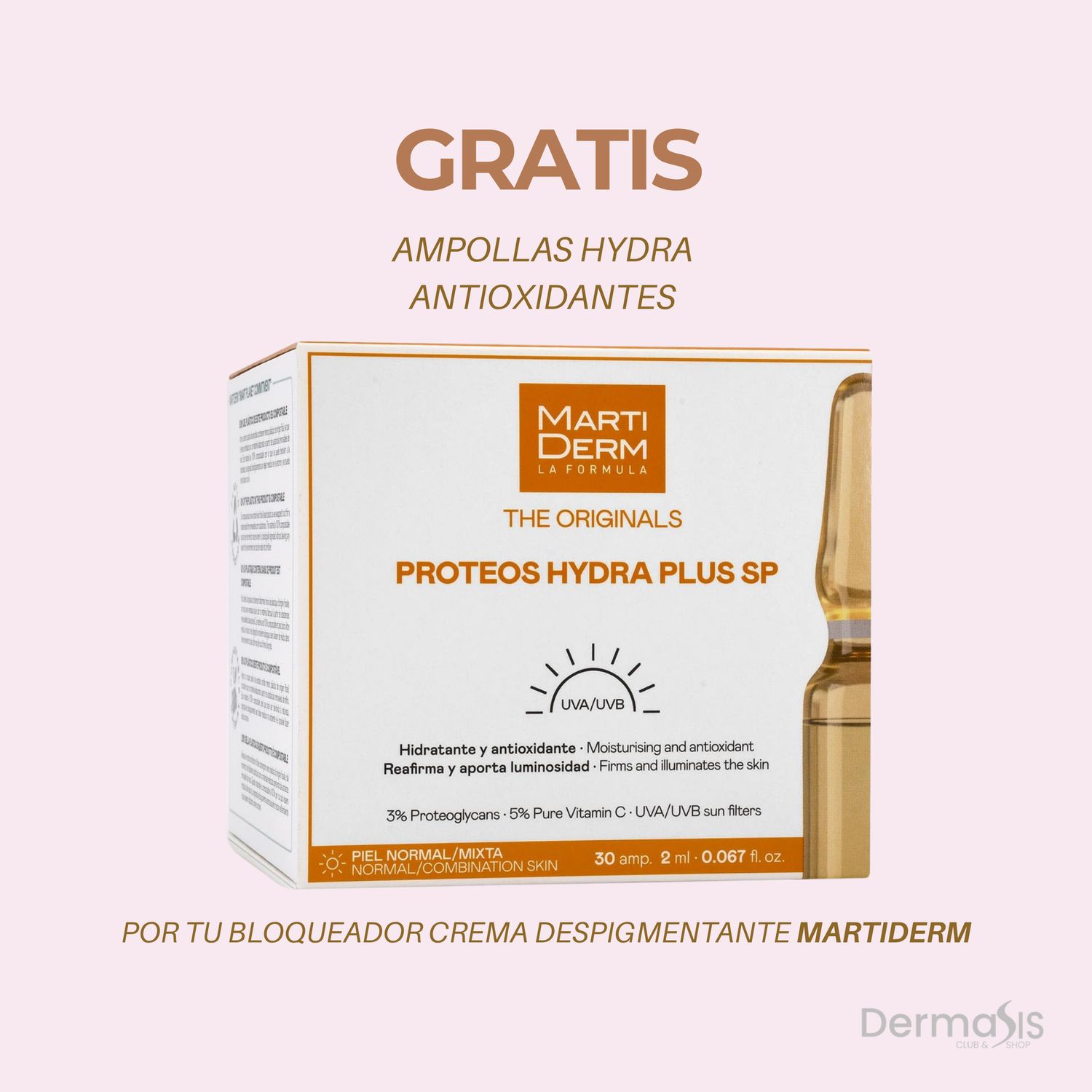GRATIS AMPOLLAS MARTI DERM