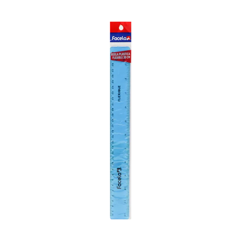 REGLA FLEXIBLE 30cm FACELA