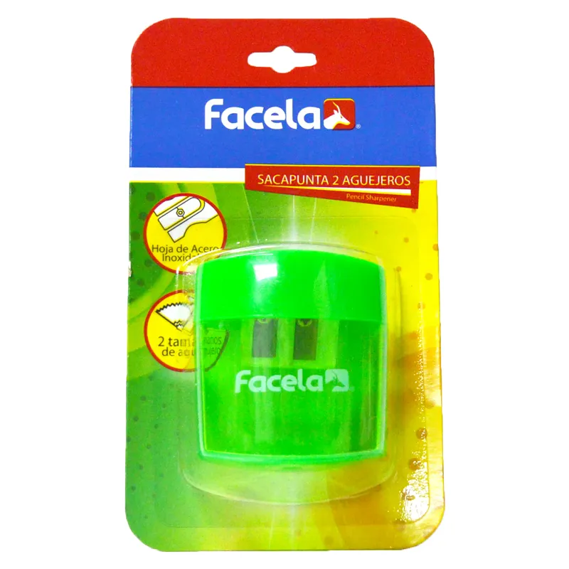 SACA PUNTAS FACELA DOBLE ORIFICO
