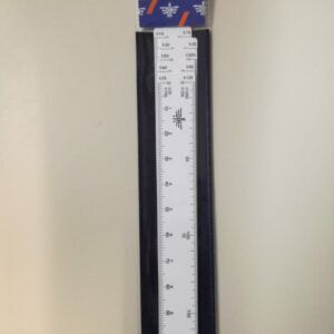 ESCALIMETRO ABANICO 18CM PLASTICO DOMINGO FERRER