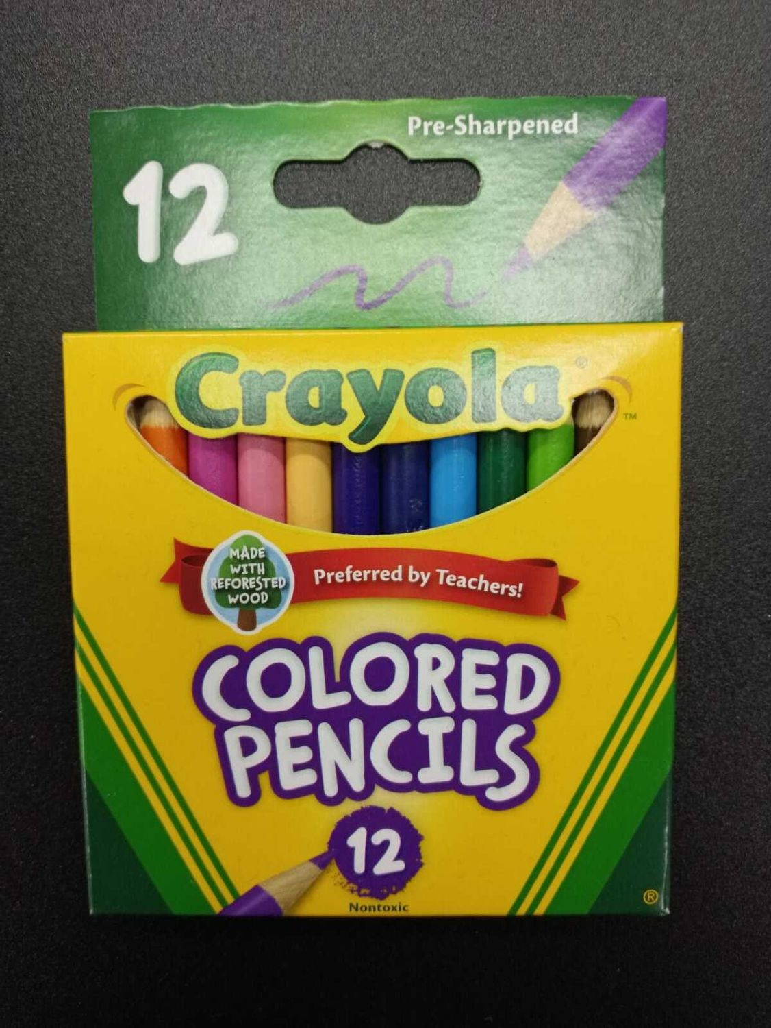 LAPIZ DE COLOR CORTO 12U CRAYOLA