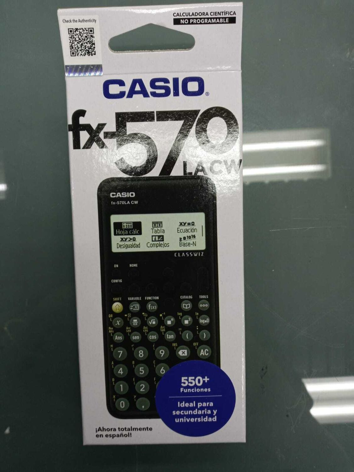 CALCULADORA CIENTIFICA CASIO FX-570 LACW