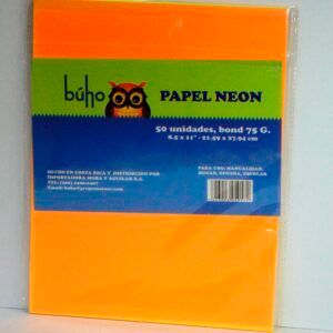 PAPEL BUHO CARTA NEON 50 H