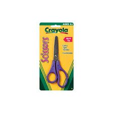 TIJERA ESCOLAR PUNTA REDONDA CRAYOLA