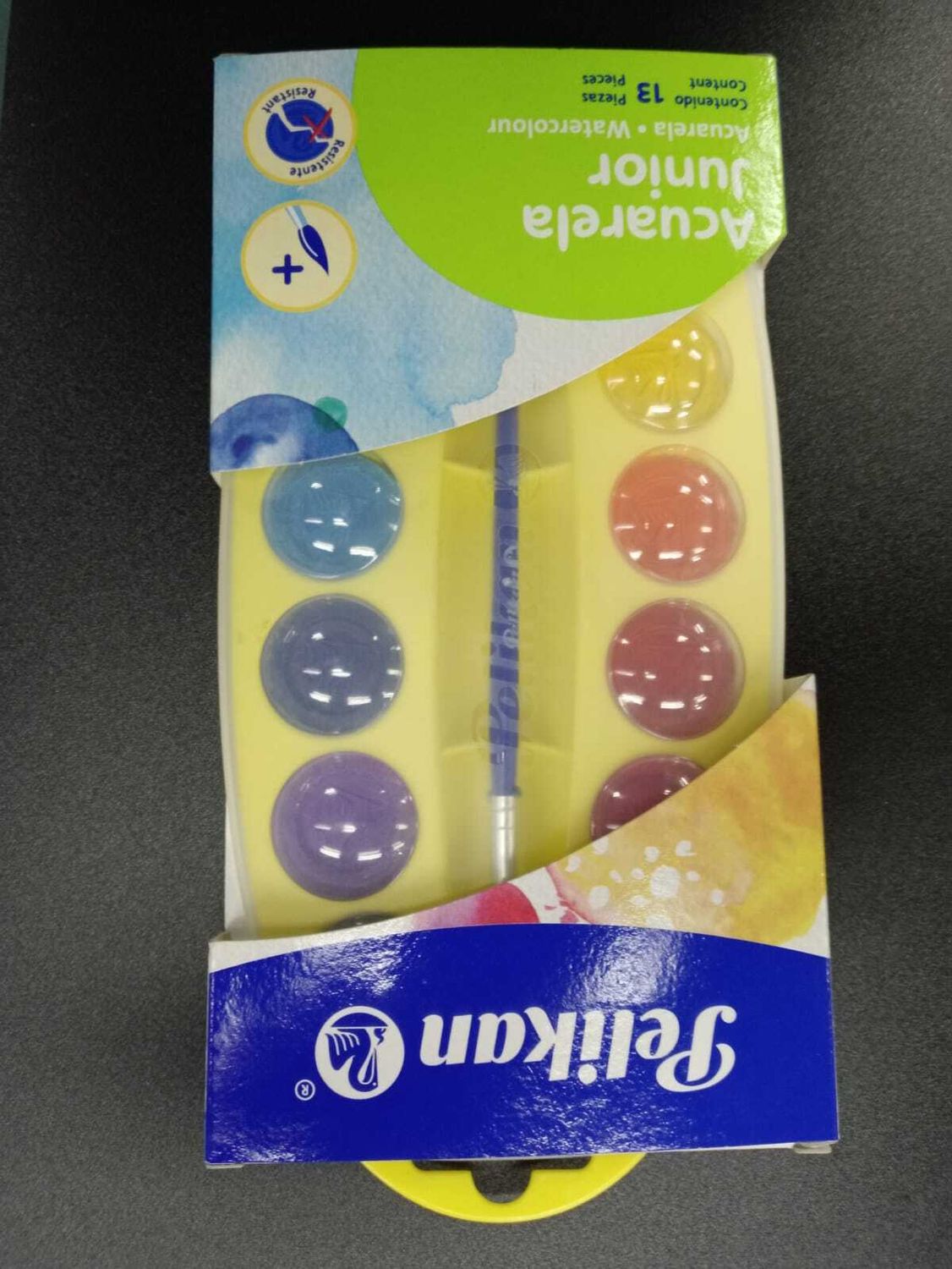 ACUARELA JUNIOR PELIKAN 13PIEZAS
