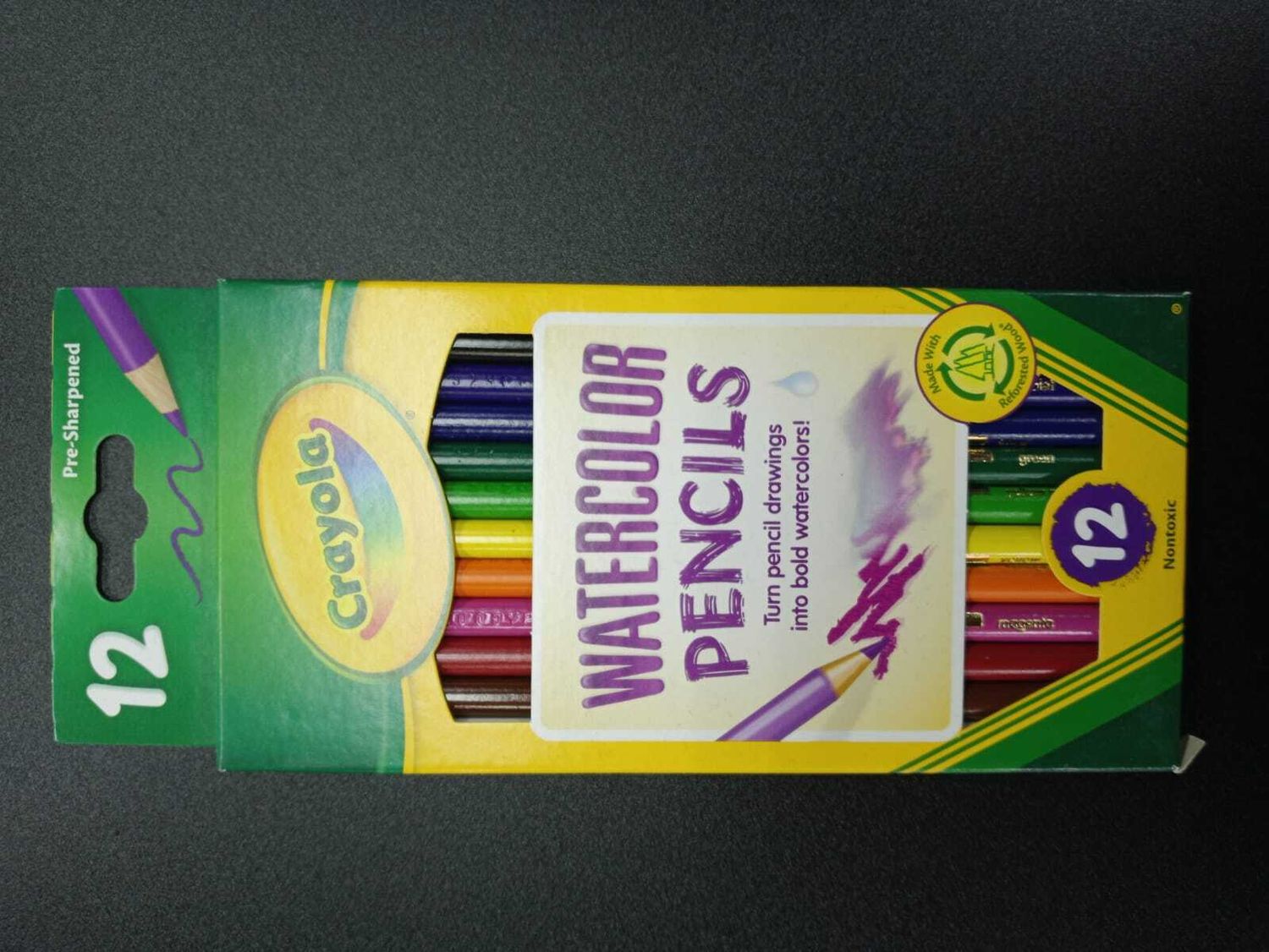 LAPIZ DE COLOR ACUAREABLE WATERCOLOR 12U CRAYOLA