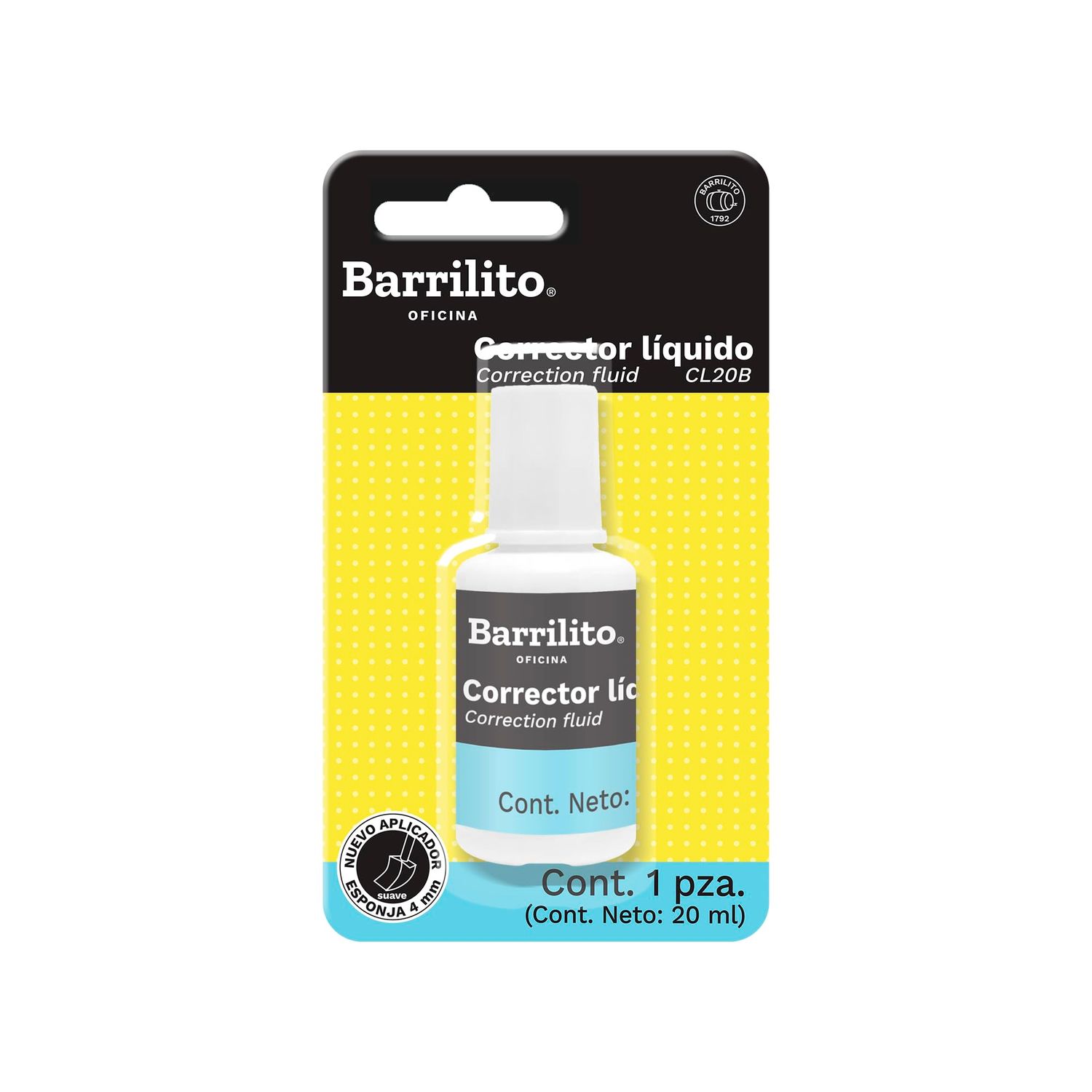 BARRRILITO CORRECTOR LIQUIDO