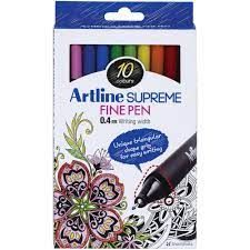 PLUMAS ARTLINE SUPREME FINE PEN 10U