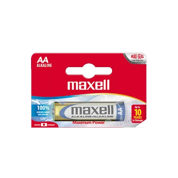 BATERIA MAXELL AA ALCALINA
