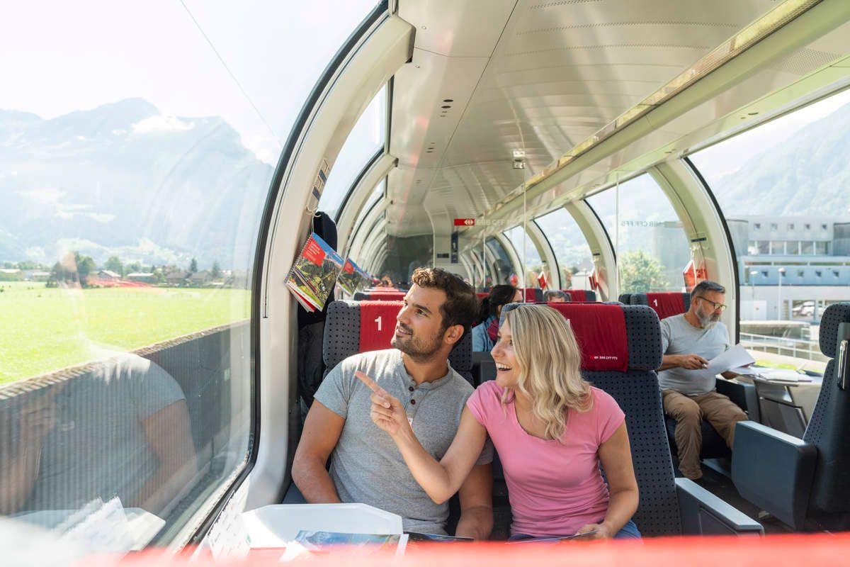 Suiza en Tren