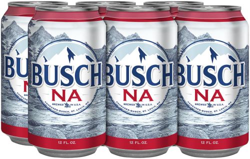 Busch Non Alc 12oz\6 Pack Cans