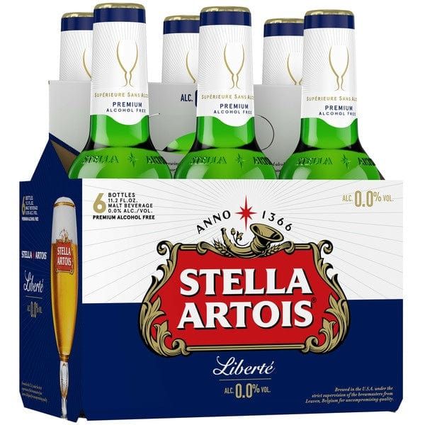 Stella Artois Alcohol Free 6 PK Btls