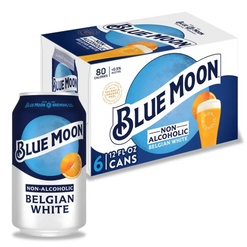 Blue Moon Non-alcoholic 12oz\6pk Cans