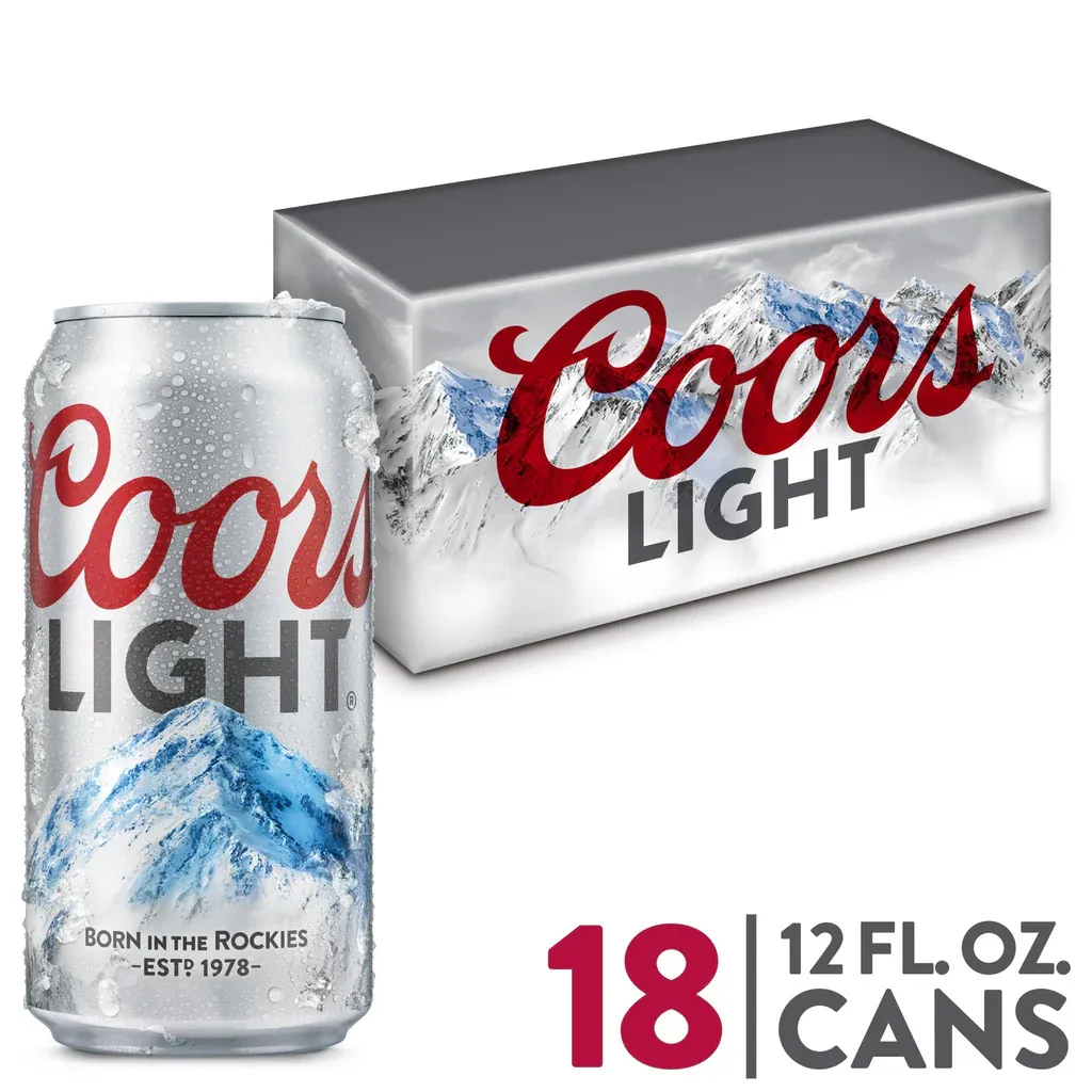 Coors Light 12oz\18 PK Cans