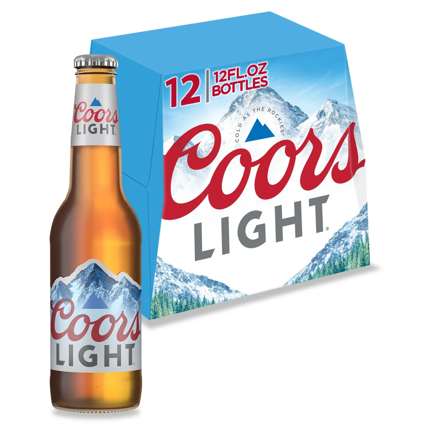 Coors Light 12oz\12 Pk Btls