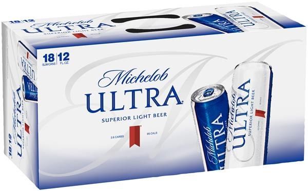 Michelob Ultra 12oz\18pk Cans