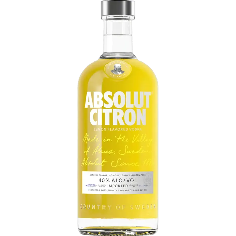 Absolut Citron Vodka 750 ML