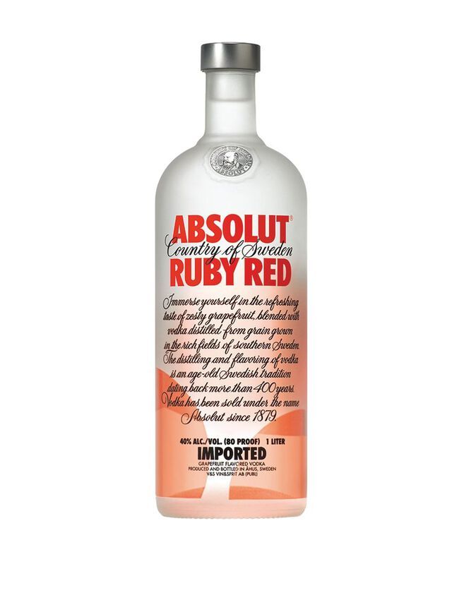 Absolut Ruby Red 750 Ml