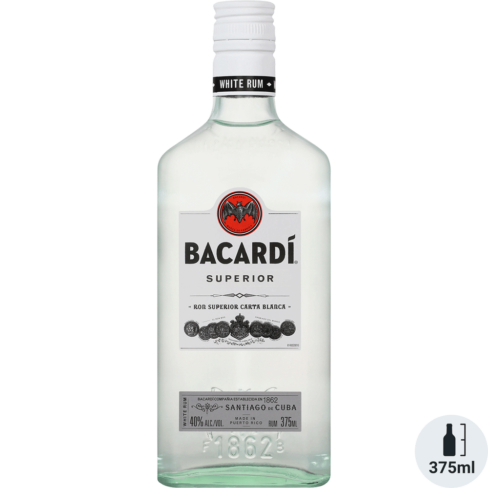 Bacardi Silver Rum 375 ML