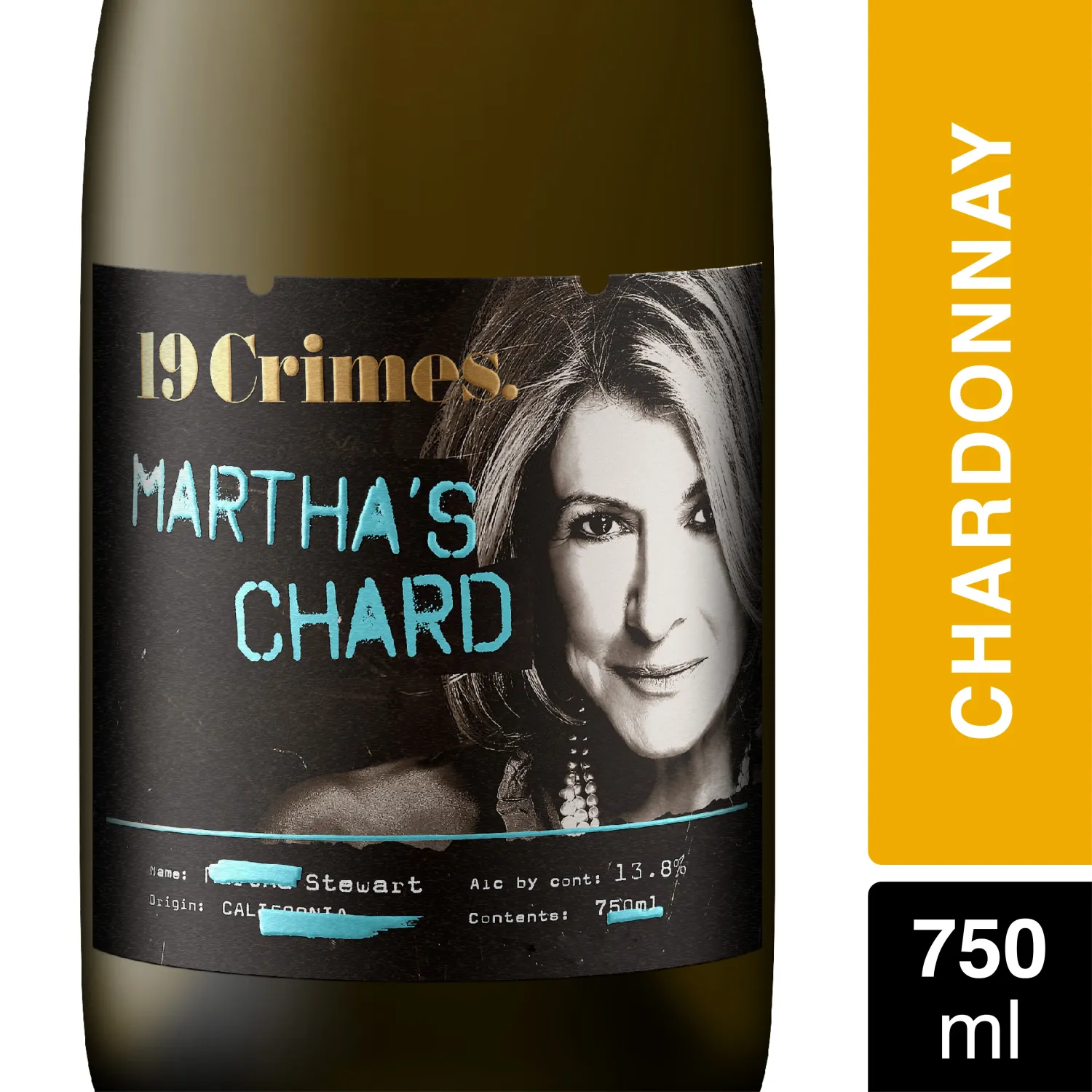 19 Crime Martha&#39;s Chardonnay