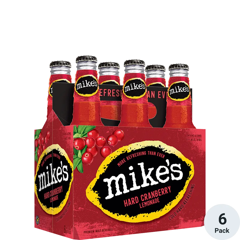 Mikes Hard Cranberry Lemonade 6 Pk Btl