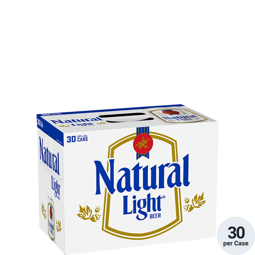 Natural Light 12oz\30 Pack Cans