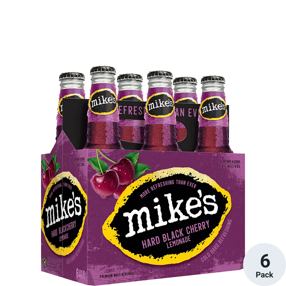 Mikes Hard Black Cherry 6\12oz Btls