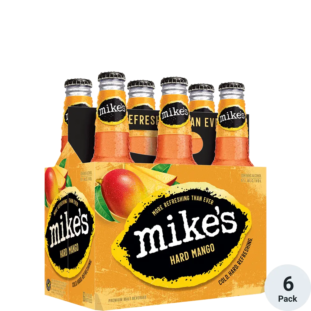 Mikes Hard Mango 6\12oz Btls