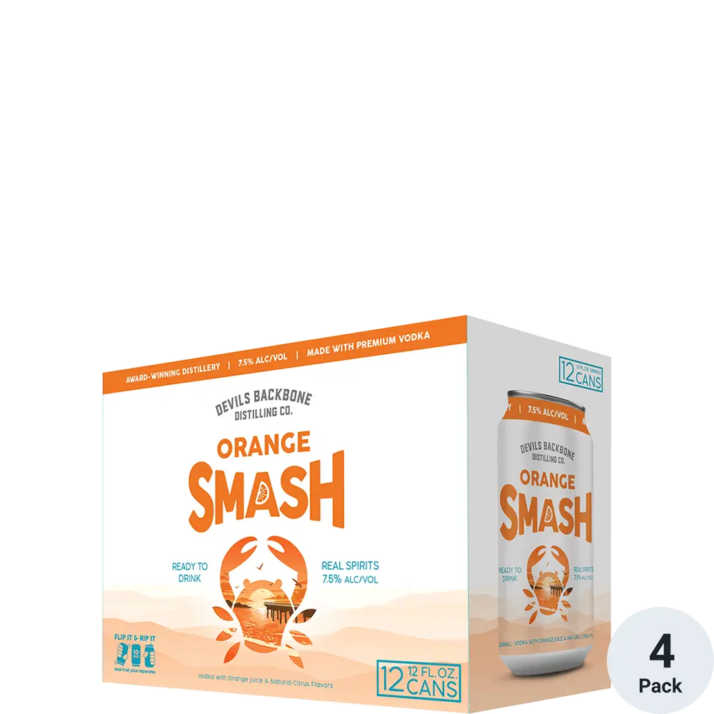 Smash Orange 12oz\4pk Cans