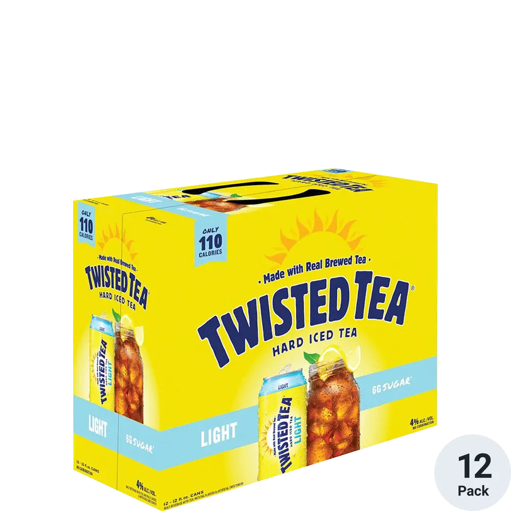 Twisted Tea Light 1\12 PK Cans