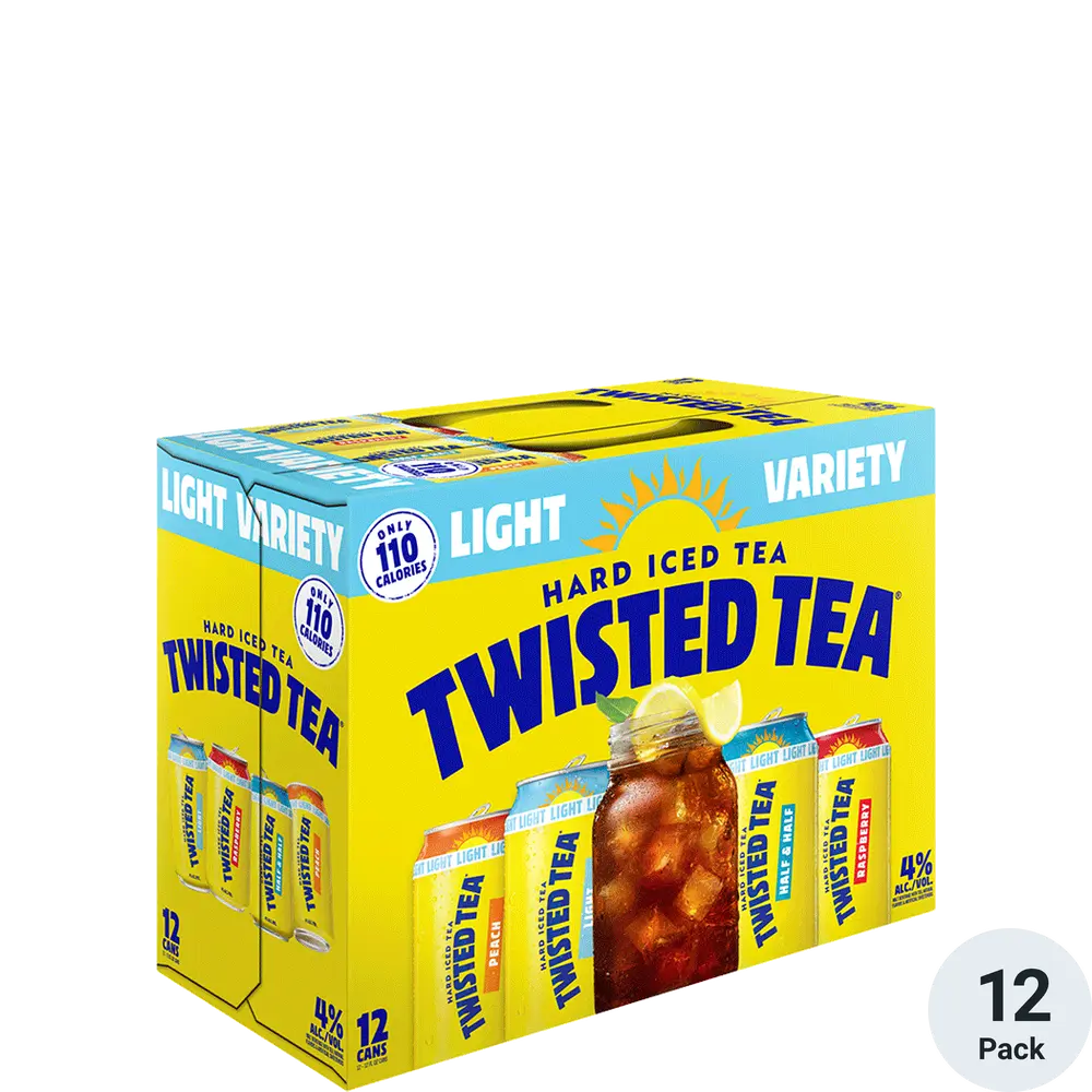Twisted Tea Light Variety 1\12 PK Cans