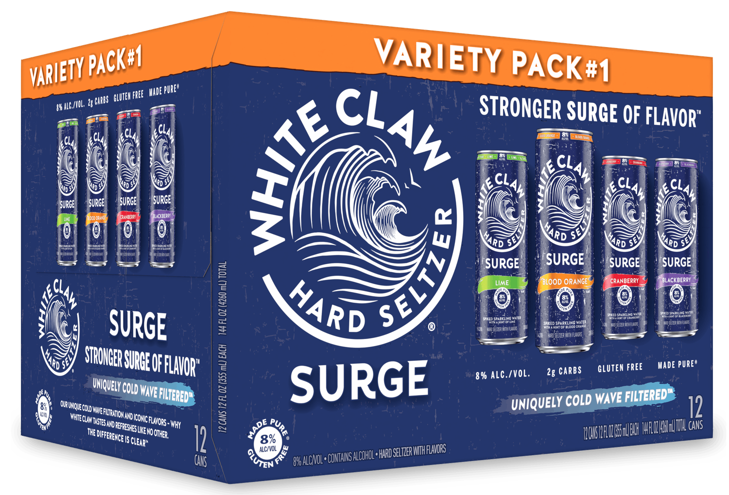 White Claw Variety Pack #1 1/12 Pk Can