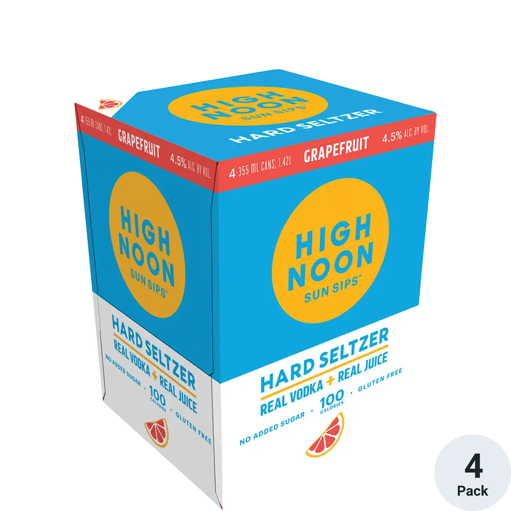 High Noon Grapefruit 4pk CN