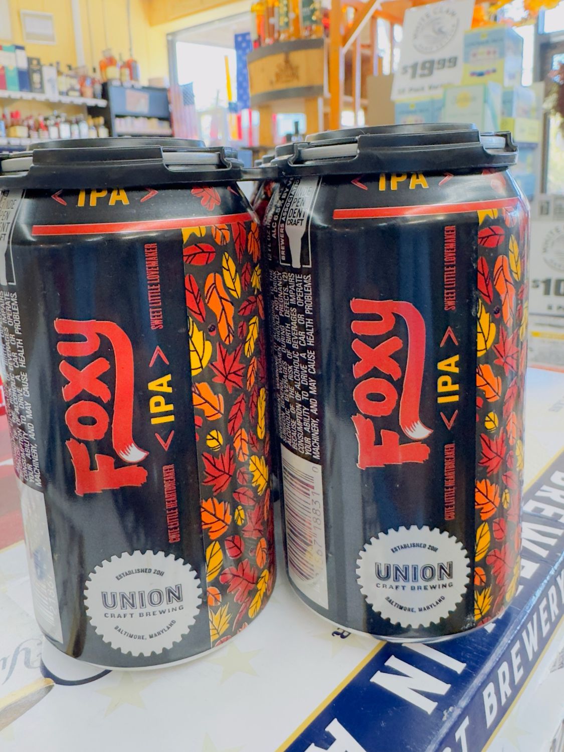 Union Foxy IPA 6pk CN