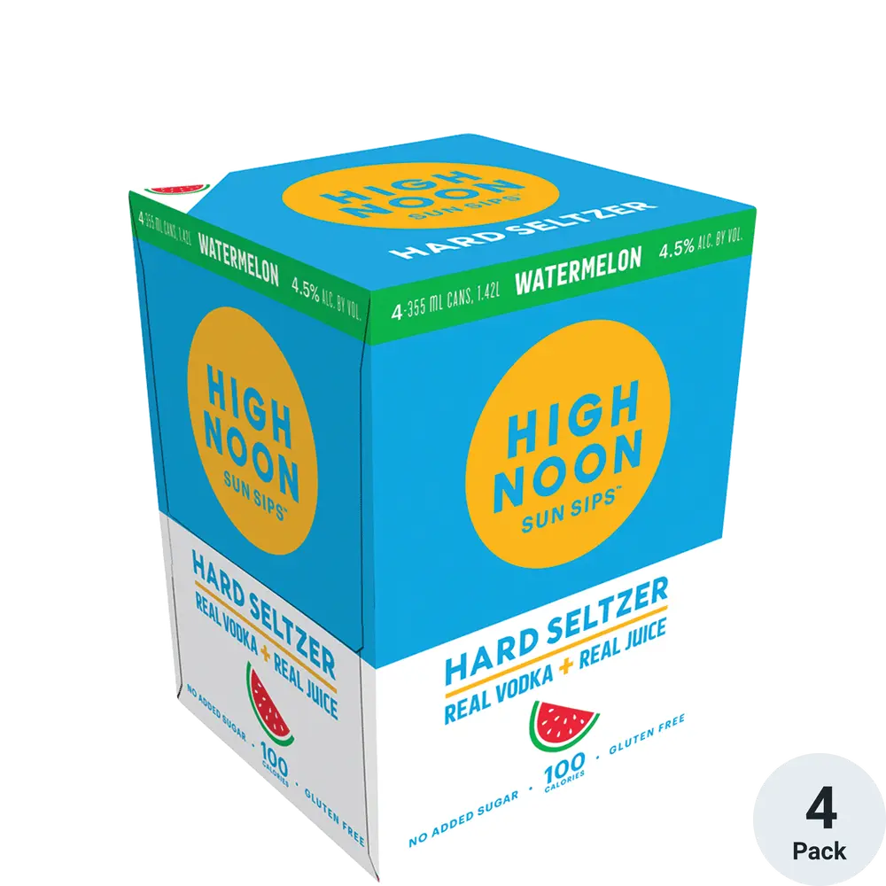 High Noon Water Melon 4pk CN