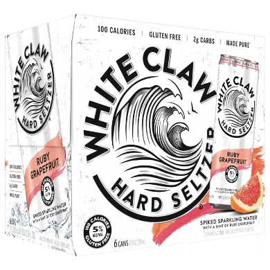 White Claw Rubby Grapefrut 1/6pk