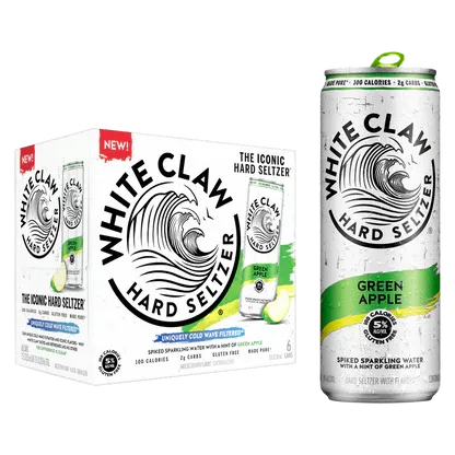 White Claw Green Apple 1 /6pk