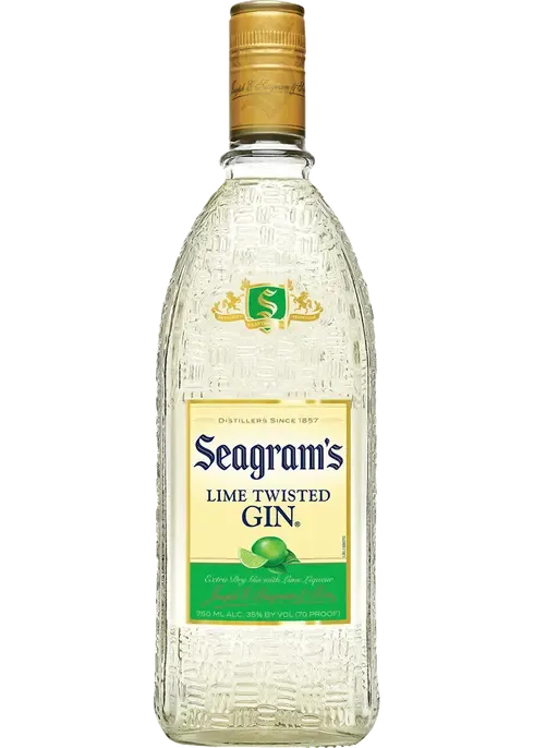 Seagrams Lime Gin 750ml