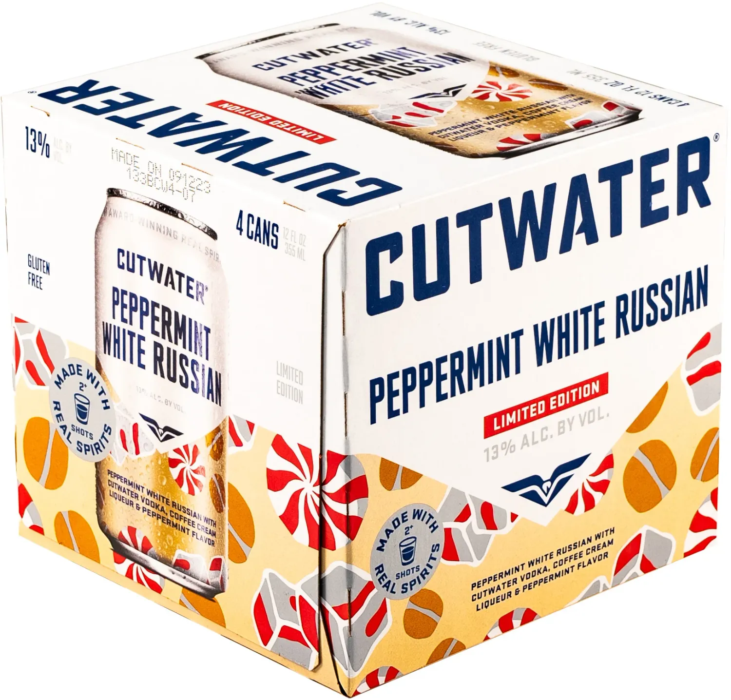 Cutwater Peppermint White Russian 4 Cans