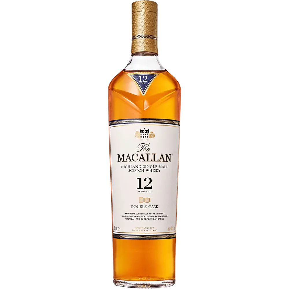 Macallan 12 Yr Double Cask Single Malt Scotch 750ML