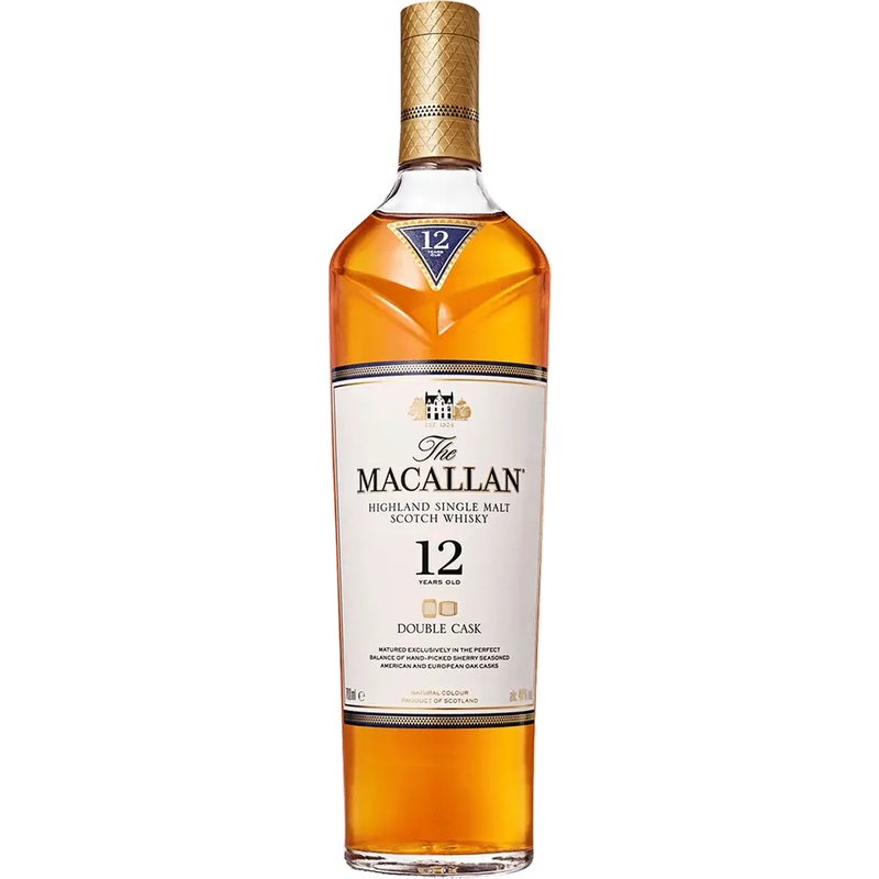 Macallan 12 Yr Double Cask Single Malt Scotch 750ML