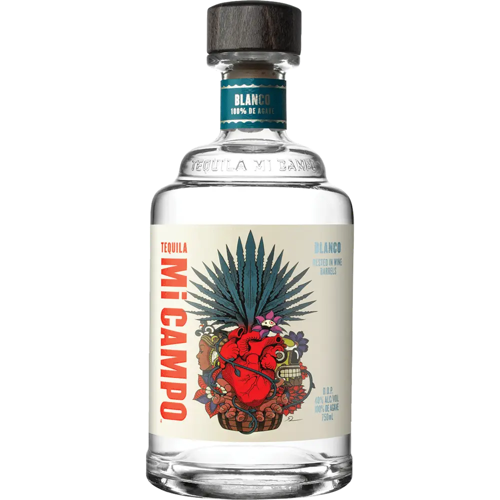 Mi Campo Tequila Blanco  375 Ml