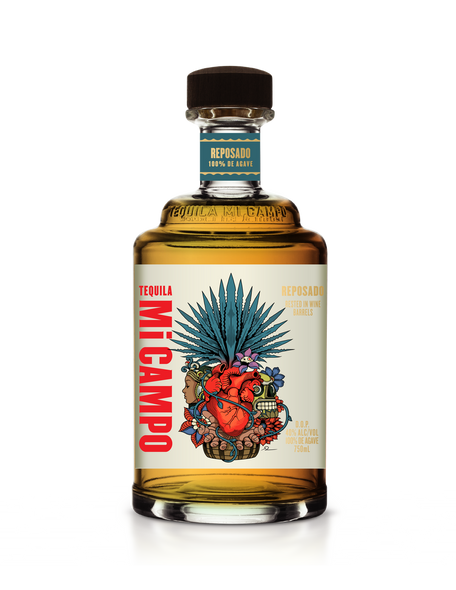 Mi Campo Tequila Reposado  375 Ml