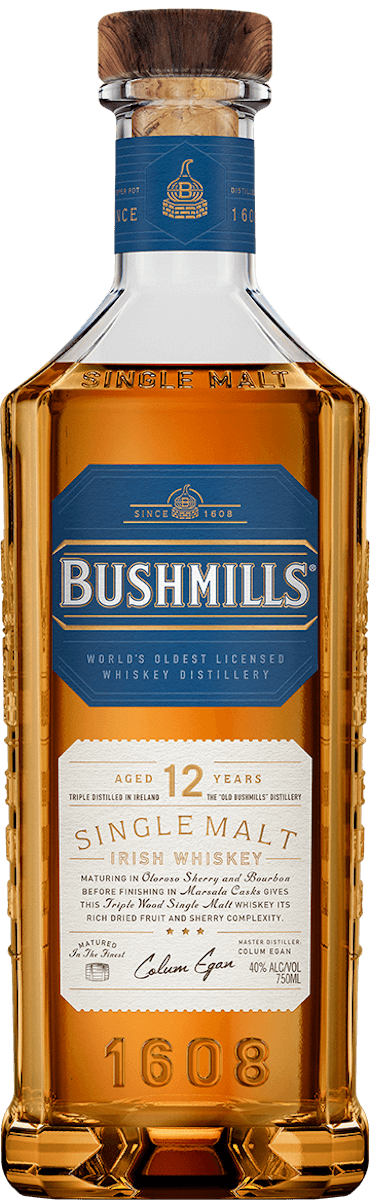Bushmills Irish Malt 12 Yrs 750 ML