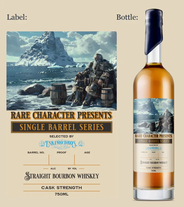 Rare Character Presents Single Barrel 126.92 Proof 750ml